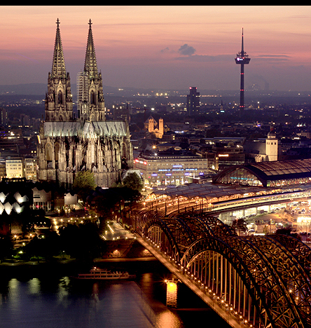 downtown Cologne